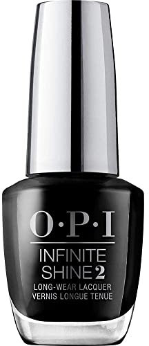 OPI Infinite Shine Nagellack Lady in Black – langanhaltender Nail Polish für einen Gel-Nägel-Look mit bis zu 11 Tagen Halt – mit extra breitem ProWide Pinsel
