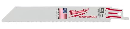 Milwaukee Säbelsägeblätter 50 Stück 150 mm Metall Metallsägeblätter Sägeblätter