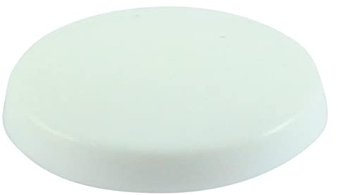 TIMCO Concrete Screw Cover Caps - White - Bag of 100 - CAPW100