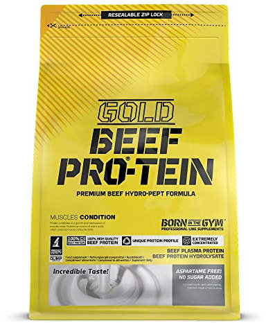 Olimp Sport Nutrition Gold Beef Pro-Tein weiße Schoko Plus Beeren, 1er Pack (1 x 700 g)
