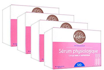 Gifrer Physiologica Sérum Physiologique 30 x 5 ml Lot de 4