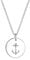Elli Damen Schmuck Echtschmuck Halskette Kette Anhänger Anker Sterling Silber 925 Länge 45 cm