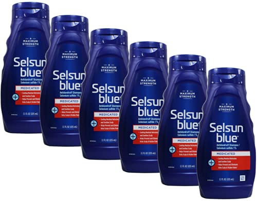 Selsun Blue medizinisches Anti-Schuppen Shampoo 325 ml (6er-Pack)