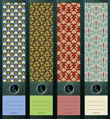 File Art AJ322 Design Etiketten Ordnerrückenschilder