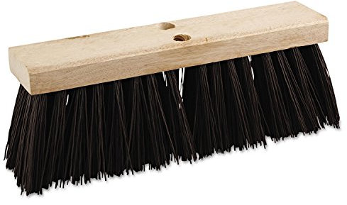 Boardwalk 73160 Street Broom Head, 16-Inch Wide, Polypropylene Bristles