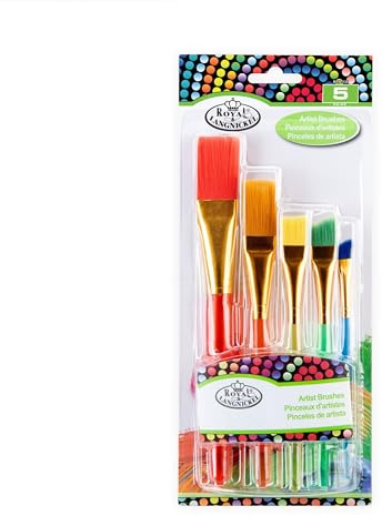 Royal Brush Manufacturing RTN-135 5pc Variety Brush Set, RTN-135