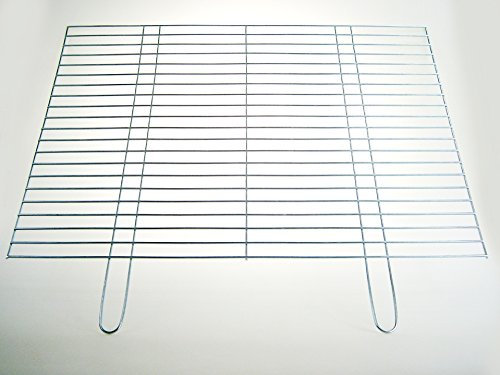Parrilla 80 x 60 cm – – Fregadero varillas Ø 4 mm – Estable & pesada con dos asas