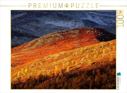 CALVENDO Puzzle Indian Summer in Gasbu, Norwegen | 1000 Teile Lege-Größe 64 x 48 cm Foto-Puzzle für glückliche Stunden