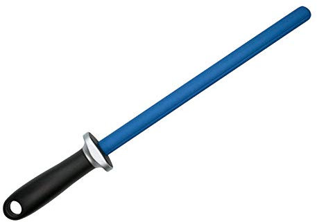 Neustanlo Keramik Wetzstab Wetzstahl OVAL blau 37cm
