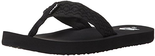 Reef Smoothy Men's Slippers, black, 9.5 UK