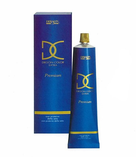 Dikson Service Extra 1N Black Permanent Hair Coloring Cream 4 fl. oz. (120 ml) by Dikson Hair Color