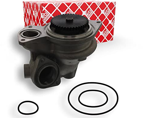 febi bilstein 39886 Water Pump with sealing rings, with housing, pack of one