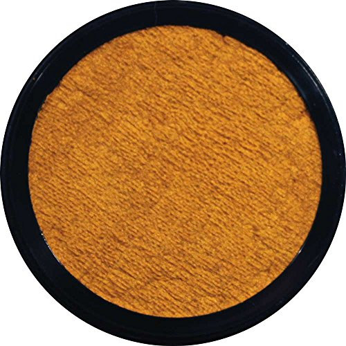 Eulenspiegel - Maquillaje Profesional Aqua, 3.5 ml / 5 g, Color Brillo perlino Amarillo Oro (350232)