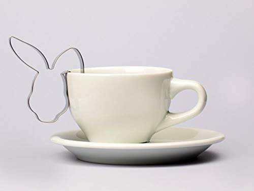 Emporte-pièce en forme de tête de lapin - 7 cm - En acier inoxydable