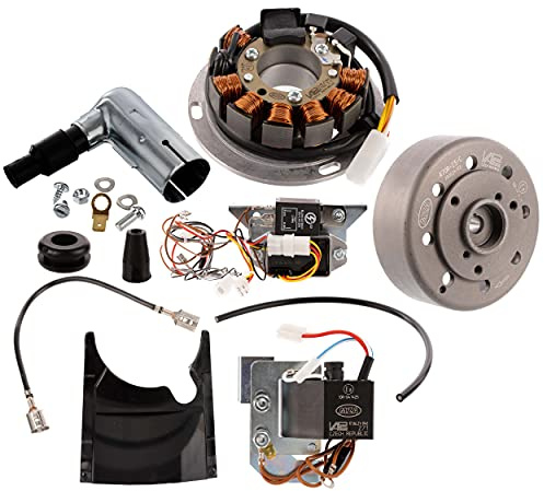Umrüstsatz Vape (Magnete eingegossen) auf 12 V 35 / 35 W - ohne Batterie, Hupe und Kugellampen S50, S51, S70