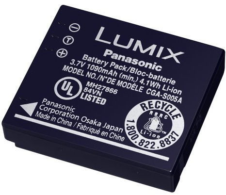 Batterie d'origine Panasonic CGA-S005E