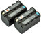 Dste 2-Pack Rechange Batterie Pour Sony Np-F750 Np-F770 Np-F730 Ccd-Sc5 Ccd-Trv80Pk Dcr-Trv820 Ccd-Sc55 Ccd-Trv81 Dcr-Trv820K Ccd-Sc65 Ccd-Trv815 Dcr-Trv9 Ccd-Tr3 Ccd-Trv82 Dcr-Trv900 Ccd-Tr3000 Ccd-Trv85 Dcr-Vx200 Ccd-Tr3300 Ccd-Trv86Pk Dcr-Vx2100 Ccd-Tr516 Ccd-Trv87 Dcr-Vx2100E Ccd-Tr555 , 68.00 × 39.00 36.00（Mm）