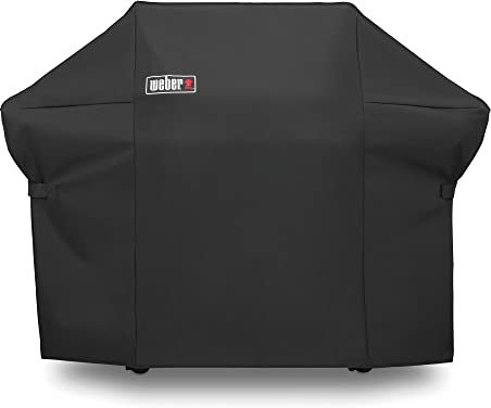 Weber Summit 400 Series Premium Grillabdeckung, strapazierfähig und wasserdicht, passend für Grillbreiten bis 168 cm