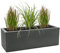 Pflanzwerk® Pots de Fleurs Tub Jardinière Anthracite Plastique Le Meilleur Prix *Taille sélectionnable*Résistant au Gel* *Protection UV* *Qualité européenne*