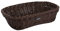 Westmark Mehrzweck-Korb, geeignet für Hotel und Gastronomie, Eckig, ca. 26,5 x 19 x 7 cm, Synthetikfaser, Saleen Coolorista Edition, Braun, 02036106101
