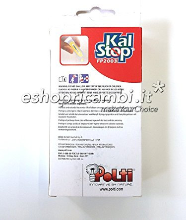 NEW! POLTI KALSTOP LIMESCALE ANTI SCALE (MABI ITEM-No.GB737) SUITABLE FOR: STEAM GENERATORS - IRONING SYSTEMS - STEAM CLEANERS - VACUUMS