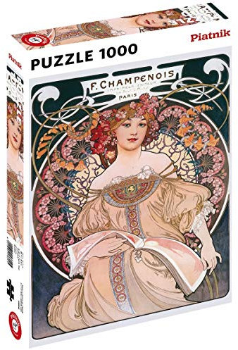 Piatnik 5360 - Mucha - Träumerei, Puzzle, Vintage und Mehrfarbig, 1000