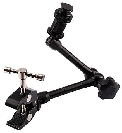 BW Gelenkarm mit Blitzschuh- und Kamera-Halterung für digitale Spiegelreflexkameras, 27,9 cm (11 Zoll)