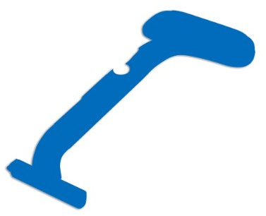 Gunson 77081 Suction Clamp,blue,Set 6pc,