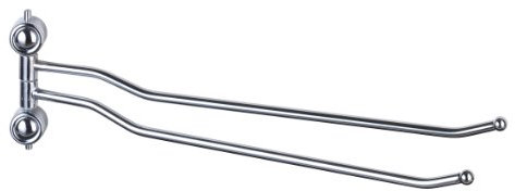 Axentia 280010 Doppel-Handtuchhalter Atlantik 38 cm