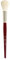 Silver Brush Limited - Pinceau Rond Blanc 5518S Silver Mop pour l'huile, l'acrylique et l'aquarelle - Manche Court - Taille 20