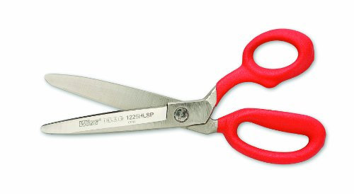 Wiss W1225HLSP Industrieschere mit Gebogenem Griff und Gepolstertem Griff mit Dtumpfen, Spitzen Sicherheitsklingen, 254mm