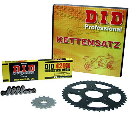 Kettensatz Yamaha DT 50 R, 1989-1997, Typ 3MN, DID (Standard)