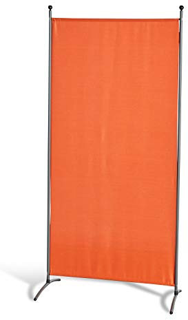 GRASEKAMP Qualität seit 1972 Stellwand 85 x 180 cm - Terrakotta - Paravent Raumteiler Trennwand Sichtschutz