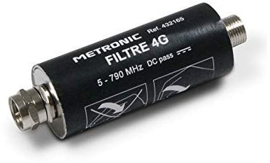 Filtro da interno 4g lte mas/fem spina a F - metronic-432165
