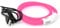 PRECORN LED USB-C Silikon Hundehalsband pink Halsband Hund Katzenhalsband Leuchthalsband für große kleine Hunde aufladbar