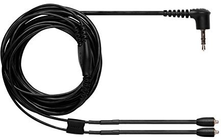 Shure EAC64BKS Ersatzkabel für SE Ohrhörer, 162 cm, Schwarz