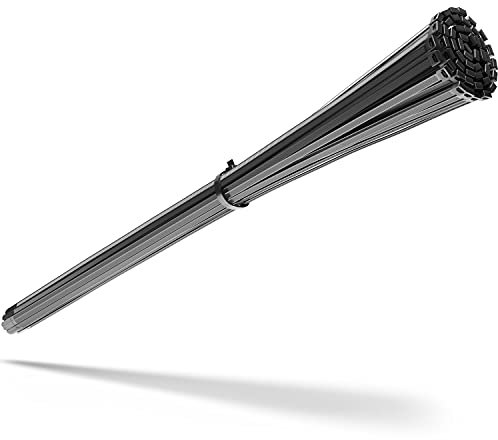 HeiKab 50 Kabelbinder 780 x 9 mm - UV-Beständig - Mindestzugfestigkeit 780 N / 79,5 kg - Schwarz -