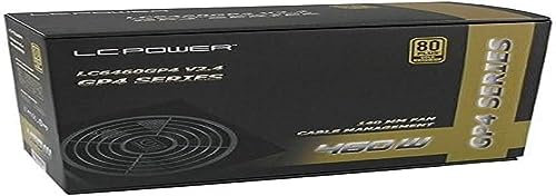 LC Power lc6460gp4 V2.4 Silent Giant Alimentation pour PC 460 W 80 + Or