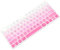 Allinside Ombre Pink Cover für Apple Magic Keyboard (MLA22LL/A) mit US-Layout