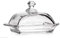 Solavia Glass Square Butter Dish with Lid and Handle, Transparent, Keeps Butter Fresh