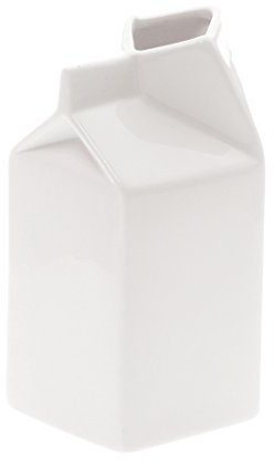 Seletti – Pichet à Lait, Porcelaine, Blanc, 7 x 7 x 14,5 cm