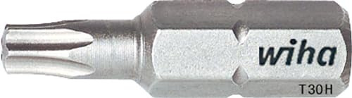 Wiha Bit Standard 25 mm TORX® Tamper Resistant (mit Bohrung) 1/4 (01729) T20H