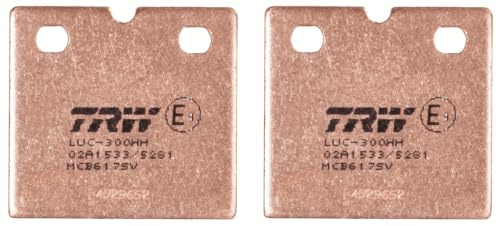 TRW MCB617SV Brake Pad Set Disc Brake Sinter Street Compatible for BMW Motorcycles K75 1985-1996 Front Axle and Other Vehicles