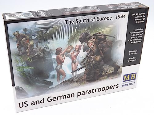 Master Box MB35157-1/35 US und German Paras, Südeuropa