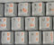 Qwerty Keys Griechische transparente Tastaturaufkleber mit Orangen Buchstaben - Geeignet für Jede Tastatur