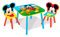 Minnie Mouse 527MKS Tisch mit zwei Stühlen von Micky Maus, Holz, blau, 63 x 63 x 45 cm