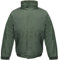 Regatta Blouson Aviateur Homme Imperméable Doublé Polaire avec capuche dissimulée DOVER Jackets Waterproof Insulated Homme Dark Green/Dark Green FR: L (Taille Fabricant: L)