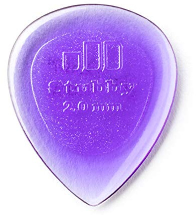 JIM DUNLOP Plektrum Stubby Jazz 2,00mm 6 Stück