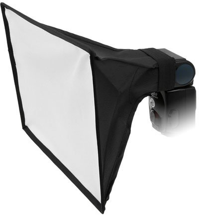 Fotodiox Faltbare Blitz-Softbox für Blitzlichter, Nikon, Canon, Vivita, Sunpack, Nissin, Sigma, Sony, Pentax, Olympus, Panasonic