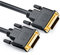 deleyCON 5m DVI para DVI Cable 24+1 - DVI-D Dual Link - HDTV 1080p Full HD 3D Ready - Cable Adaptador Cable de Monitor con Núcleo de Ferrita - Negro